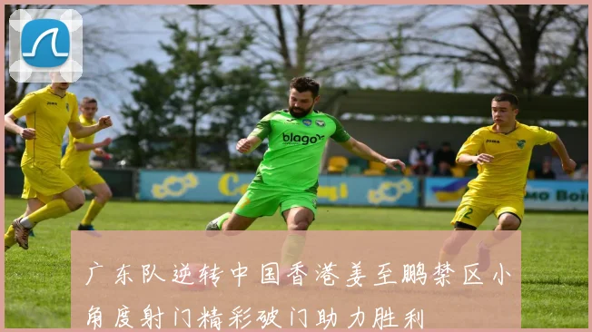 广东队逆转中国香港姜至鹏禁区小角度射门精彩破门助力胜利